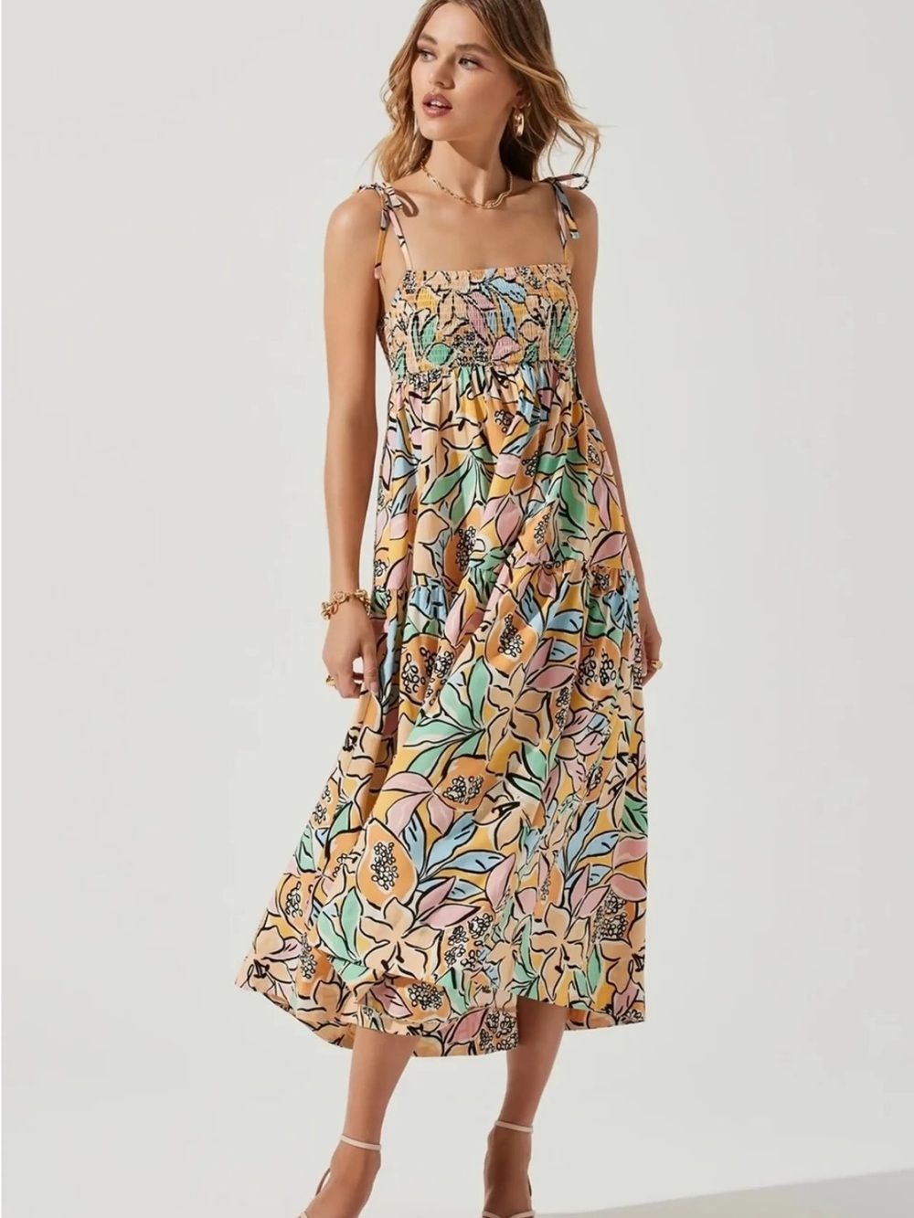 ASTR the label marlene maxi dress
